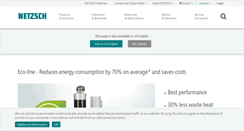 Desktop Screenshot of netzsch-thermal-analysis.com