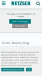 Mobile Screenshot of netzsch-thermal-analysis.com